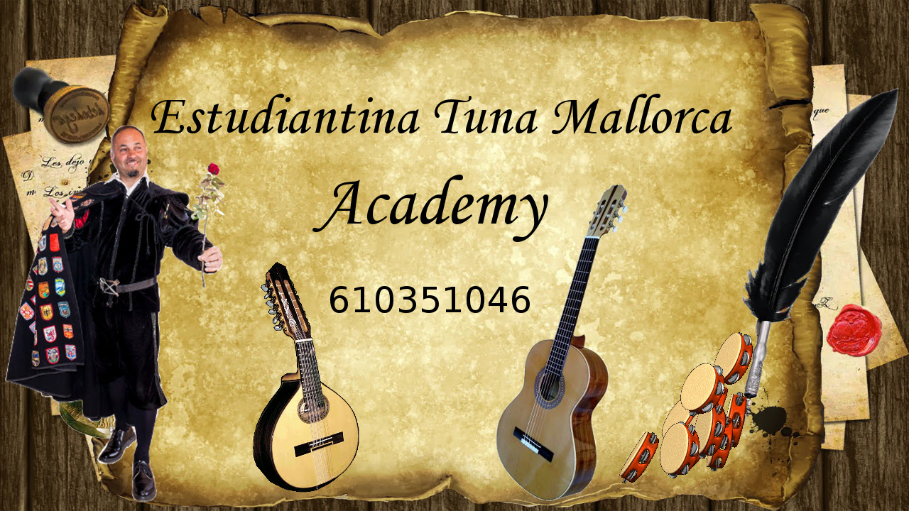 Imagen de Estudiantina Tuna Mallorca pergamino presentación