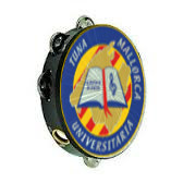Imagen pandereta con escudo logotipo de Tuna Mallorca UIB